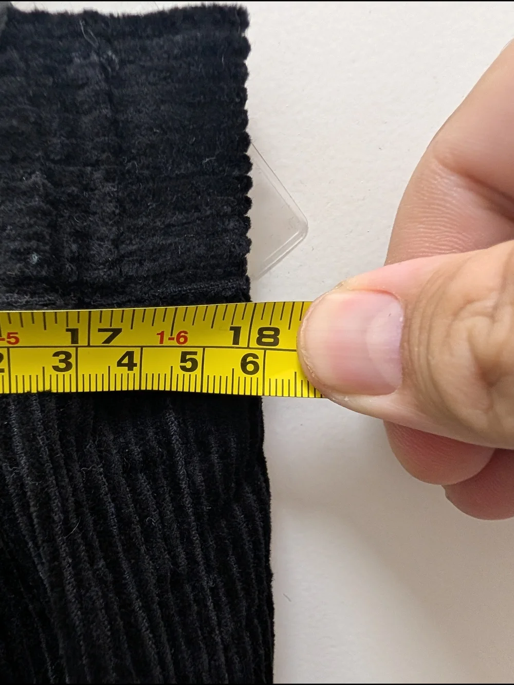 Black Corduroy Men’s Pants 36 Waist